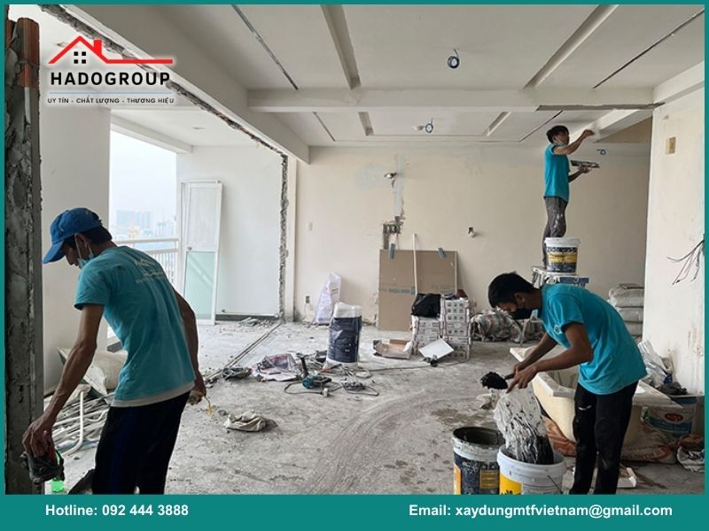 Báo giá dịch vụ sửa nhà tại Giảng Võ