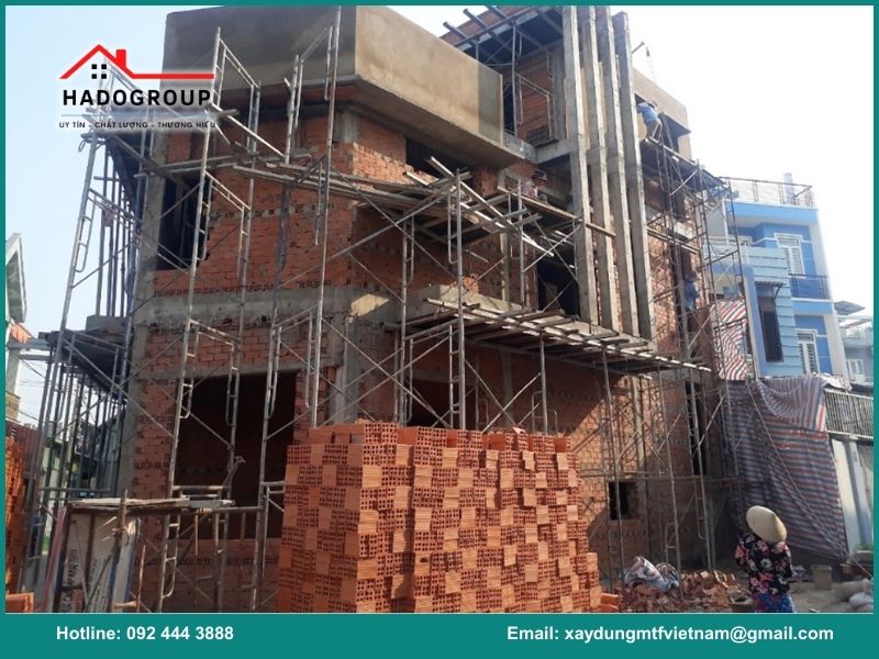 Báo giá dịch vụ xây dựng phần thô tại Cửa Nam