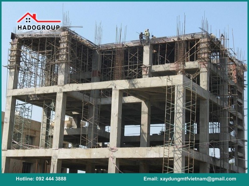 Báo giá xây dựng phần thô tại Giảng Võ