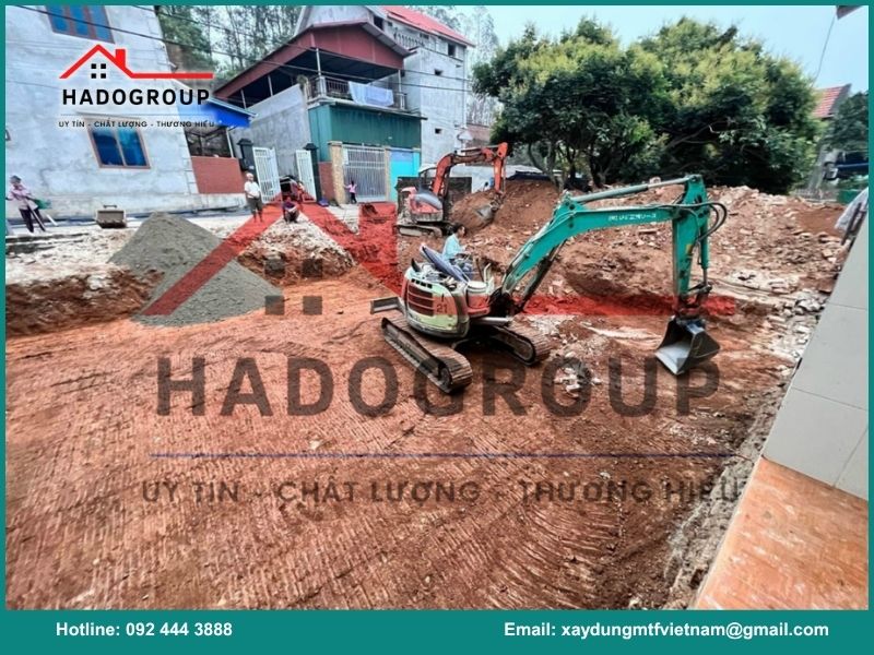 Các hạng mục chính trong thi công phần thô