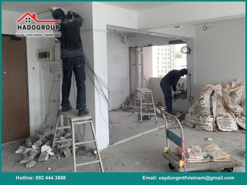 Các hạng mục phổ biến trong dịch vụ sửa nhà tại Cửa Nam