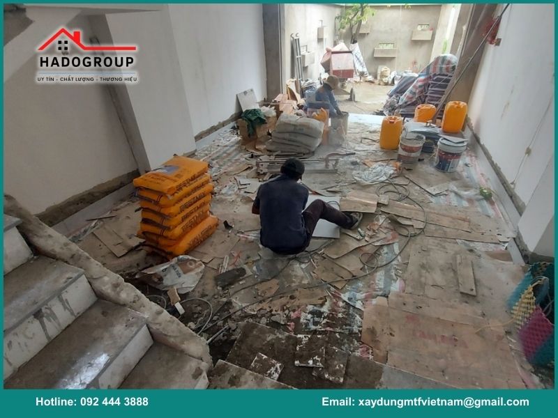 Các hạng mục sửa nhà tại Đông Ngạc của Hadogroup