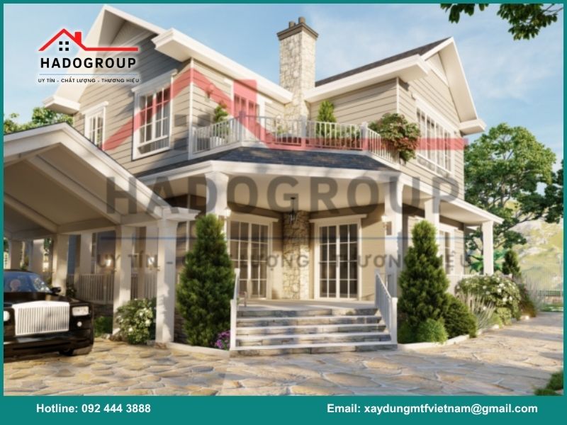 Các hạng mục trong dịch vụ xây dựng biệt thự