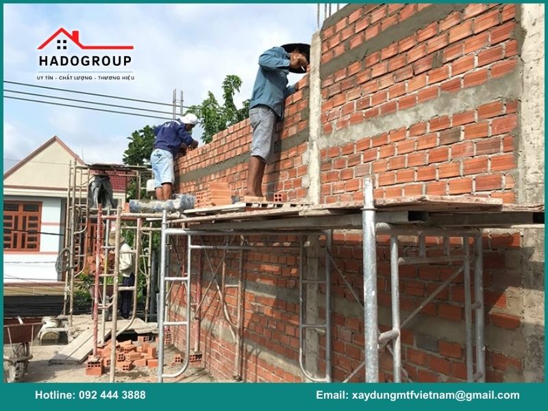 Các hạng mục xây dựng phần thô tại Hà Nội 