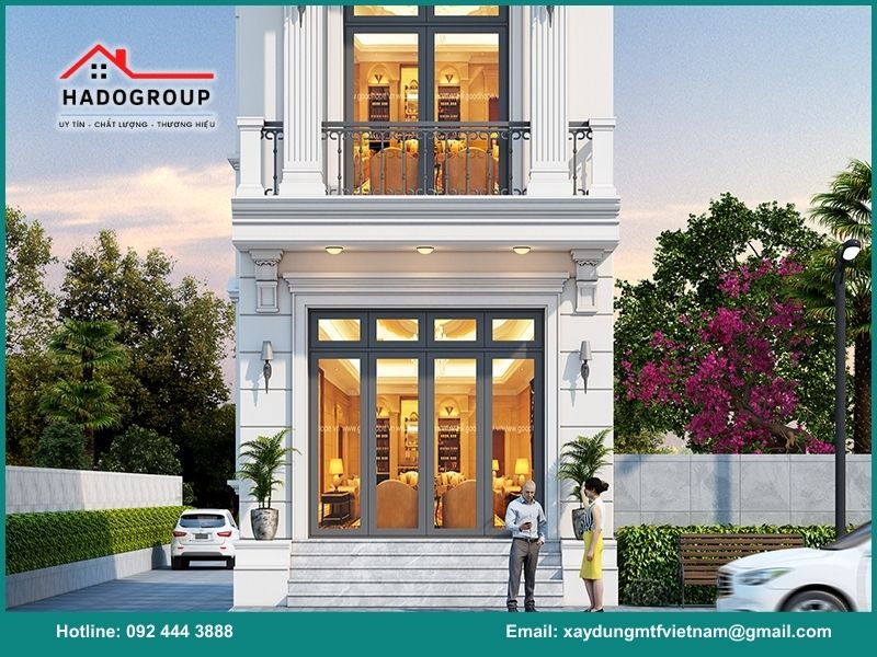 Nhà phố tân cổ điển - Sang trọng và tinh tế