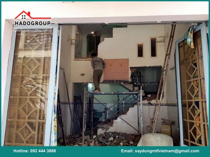 Quy trình sửa nhà tại Đông Ngạc của Hadogroup