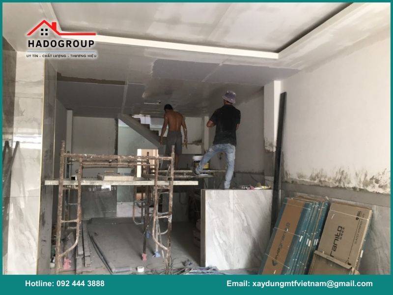 Quy trình sửa nhà tại Giảng Võ của Hadogroup