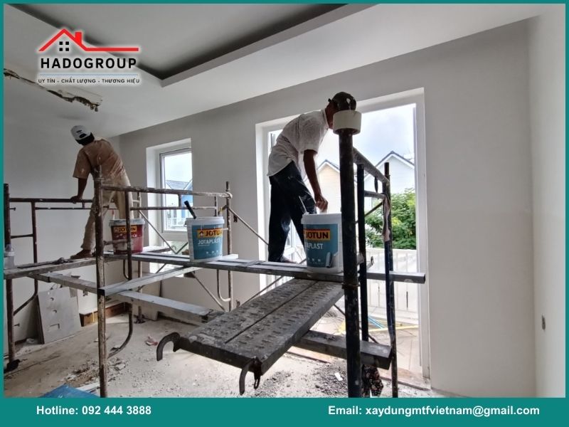 Quy trình sửa nhà tại Thanh Xuân của Hadogroup