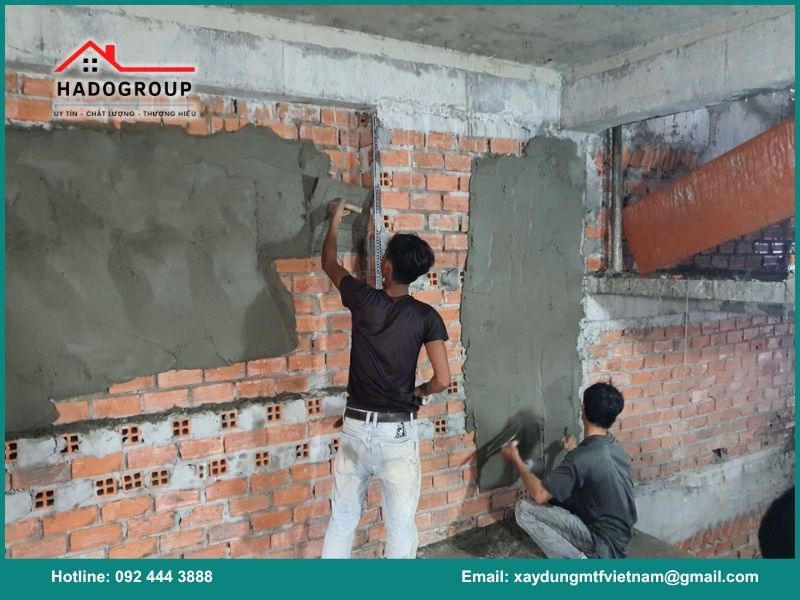 Quy trình sửa nhà tại Yên Sở của Hadogroup