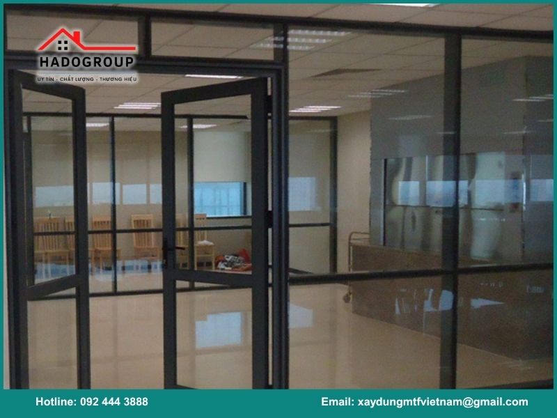 Quy trình thi công nhôm kính chuyên nghiệp của Hado Group