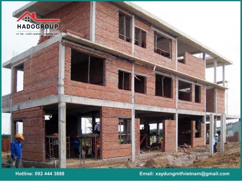 Tổng quan về nhu cầu xây dựng phần thô hiện nay tại Giảng Võ